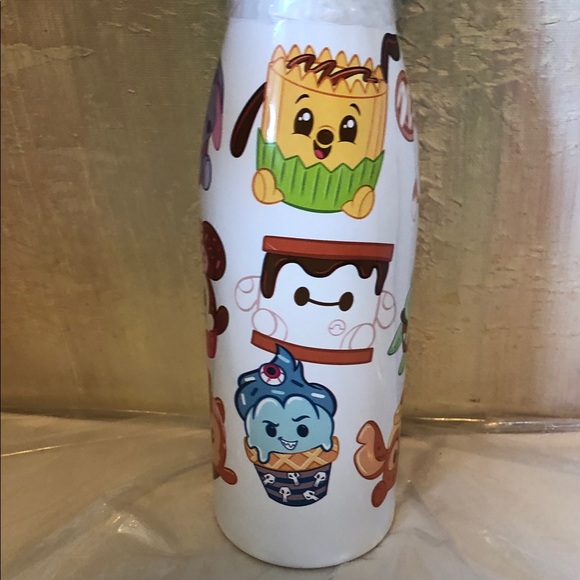 Disney Munchling Water Bottle & Cinnamon Mickey Topper NWOT - Picture 8 of 14